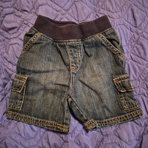 Gymboree Dark Denim Cargo Shorts